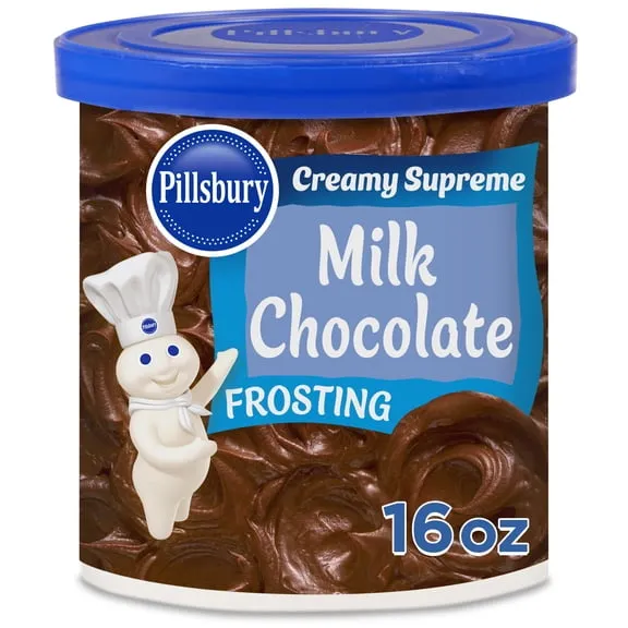 Pillsbury Creamy Supreme Milk Chocolate Frosting, 16 oz Tub $1.94 12.1 ¢/oz
