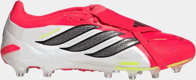 Predator Pro Fold-Over-Tongue AG, fotballsko kunstgress, unisex - Rød