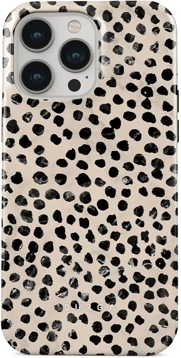 BURGA Unisex Phone Case for iPhone 15 Pro Max – Dual-Layer Hybrid Design with Shock-Absorbing TPU & Durable Exterior, Scratch-Resistant Finish and Raised Bezel Edge for Screen Protection & Daily Use
