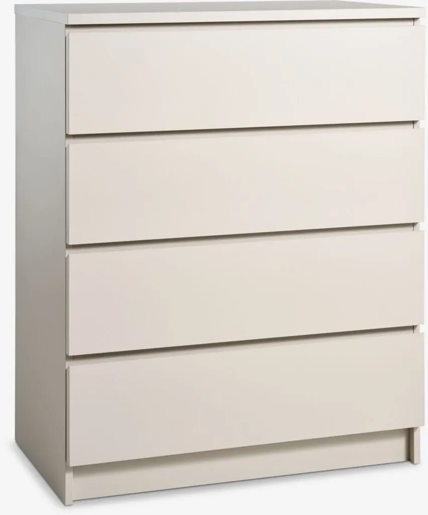 Cassettiera 4 cassetti LIMFJORDEN beige