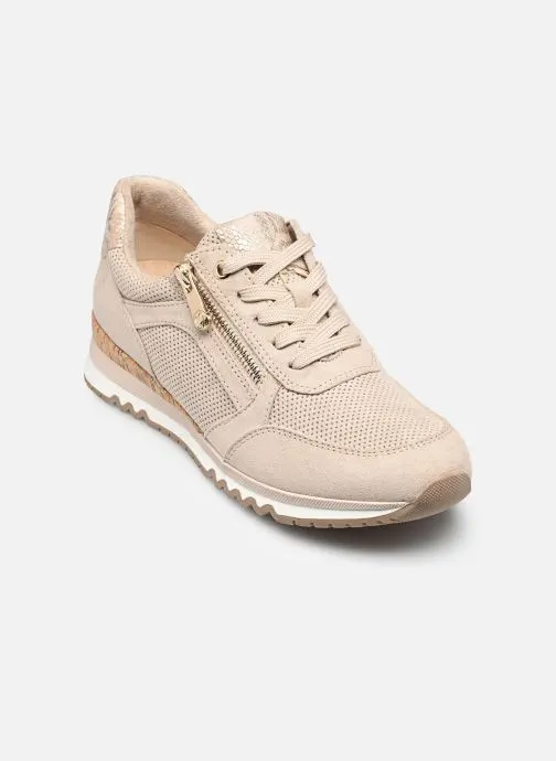 Lage sneakers 23781-41 dames beige