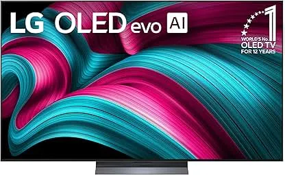 LG 65-Inch Class OLED evo AI 4K C5 Series Smart TV w/Dol…