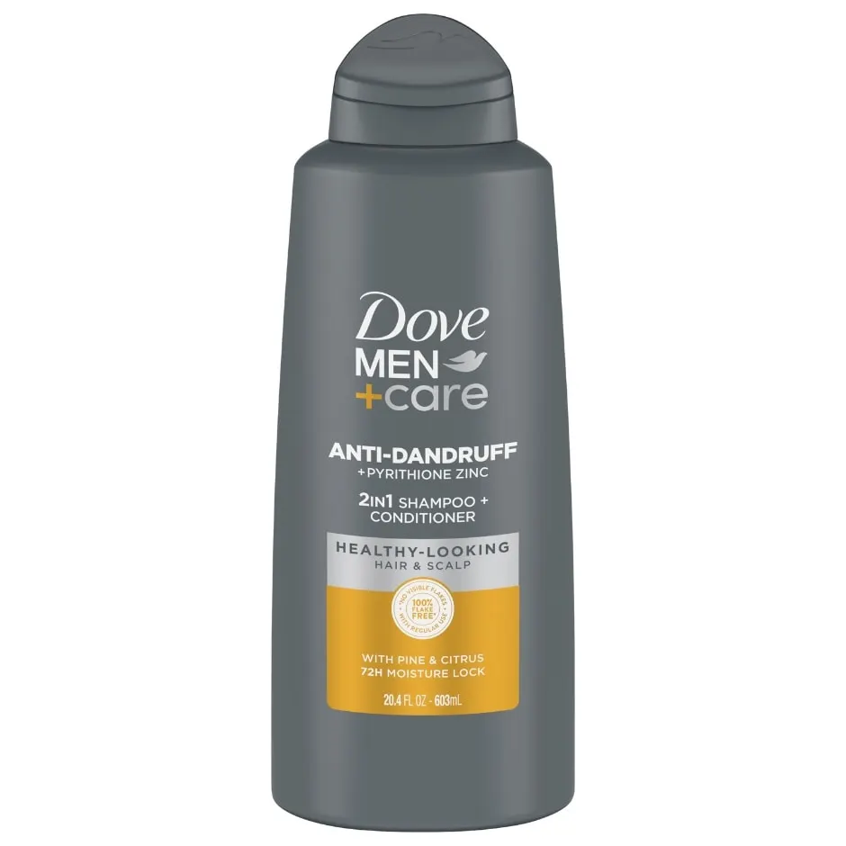Dove Men+Care Anti-Dandruff 2-in-1 Shampoo + Conditioner Pine & Citrus 20.4 oz