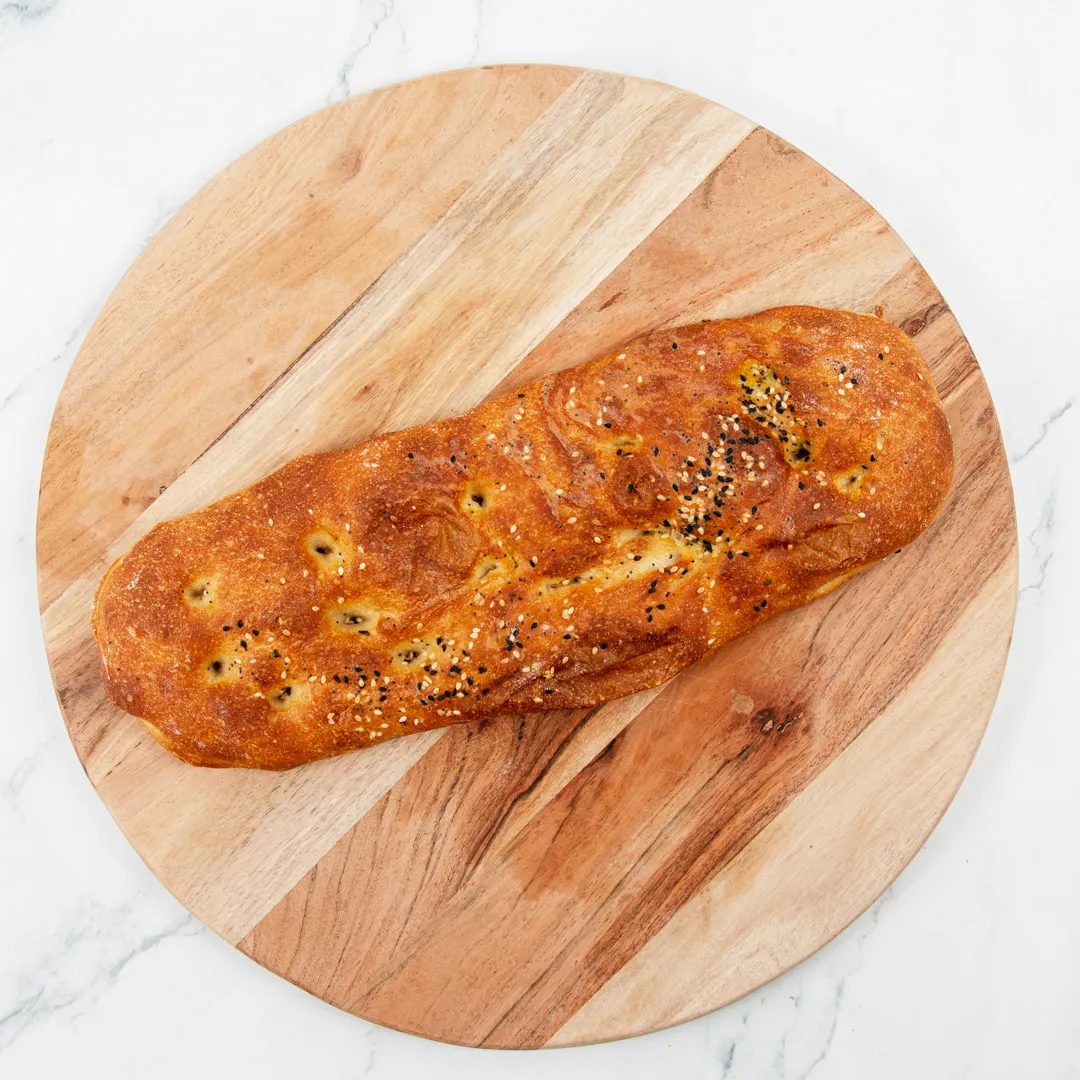 wild wheat pide bread