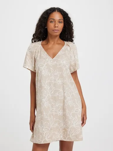 Just Jeans Gabby V Neck Mini Dress