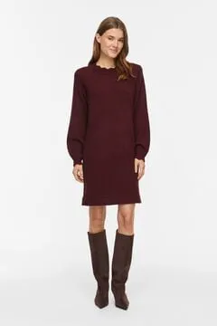 Vestido de punto midi