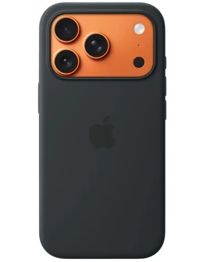 Silikonový kryt s MagSafe na Apple iPhone 17 Pro, černá