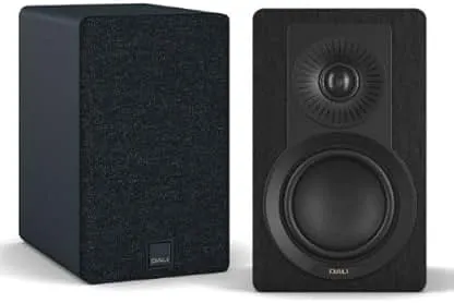 DALI KUPID Premium Compact Passive Hi-Fi Bookshelf Speakers, 2-Way Design with 4.5" Woofer & 1" Tweeter, Includes Wall Mount (Pair) (Black Ash) DALI KUPID Premium Compact Passive Hi-Fi Bookshelf Spea…