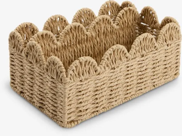 KORSBERGA Opbergkoffer KORSBERGA papier naturel