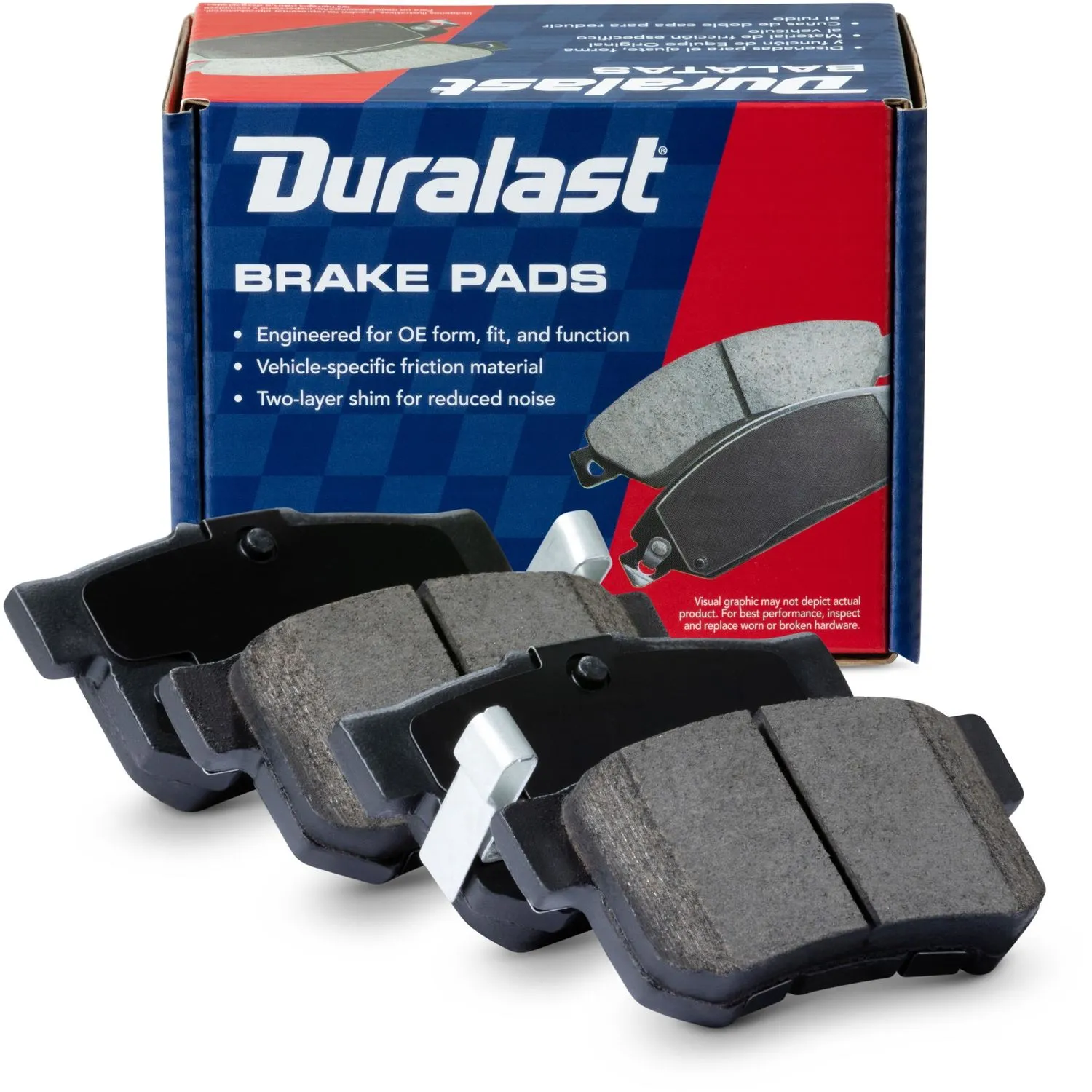 Duralast Ceramic Brake Pads D537