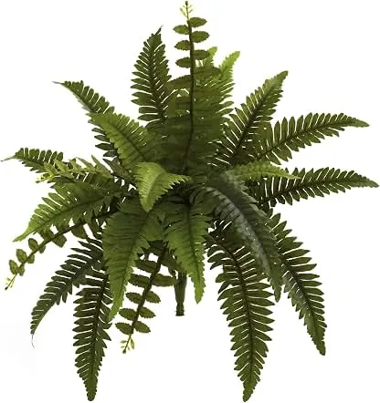 Nearly Natural 14 in Artificial Boston Fern Set of 6 Indoor…