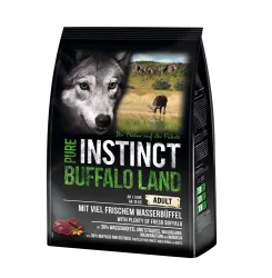 PURE INSTINCT BUFFALO LAND mit Wasserbüffel für Hunde 1 kg