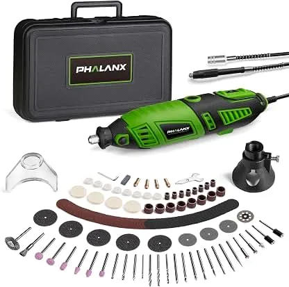 180W Rotary Tool Kit, 1.5-Amp PHALANX…
