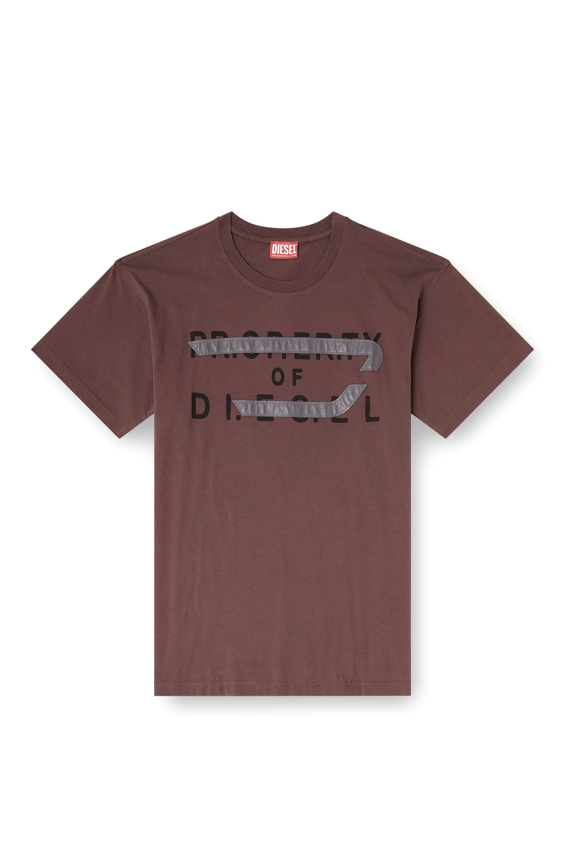 Regular T-shirt with D appliqué
