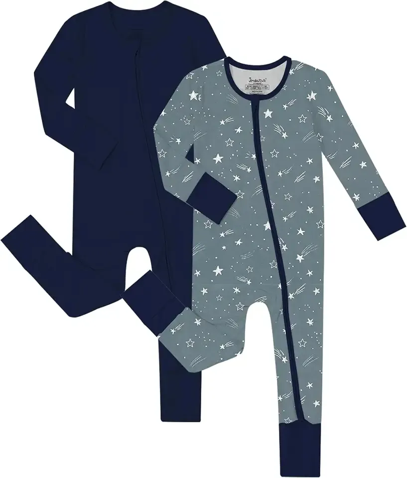 Baby Zipper Pajamas, Unisex Footies& Footless Sleeper