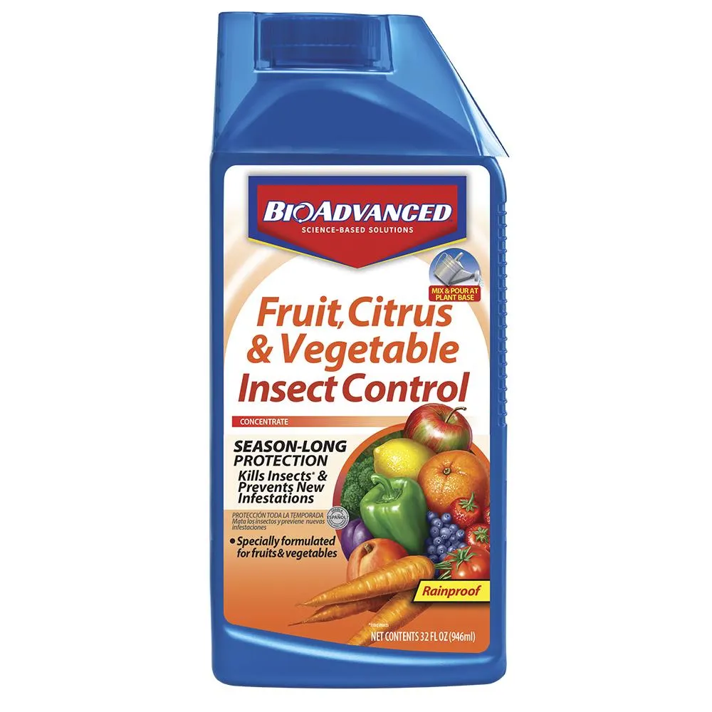 BioAdvanced Fruit, Citrus Vegetable Insect Control Concentrate Garden insect killer 32 -fl oz