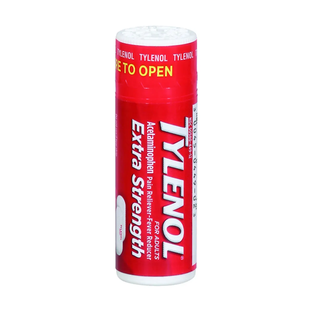 Tylenol Extra Strength Acetaminophen, Travel Size, 10 ct