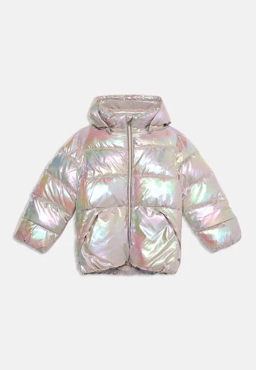 NKFMOLINA PUFFER JACKET SHINY - Vinterjakke - grey