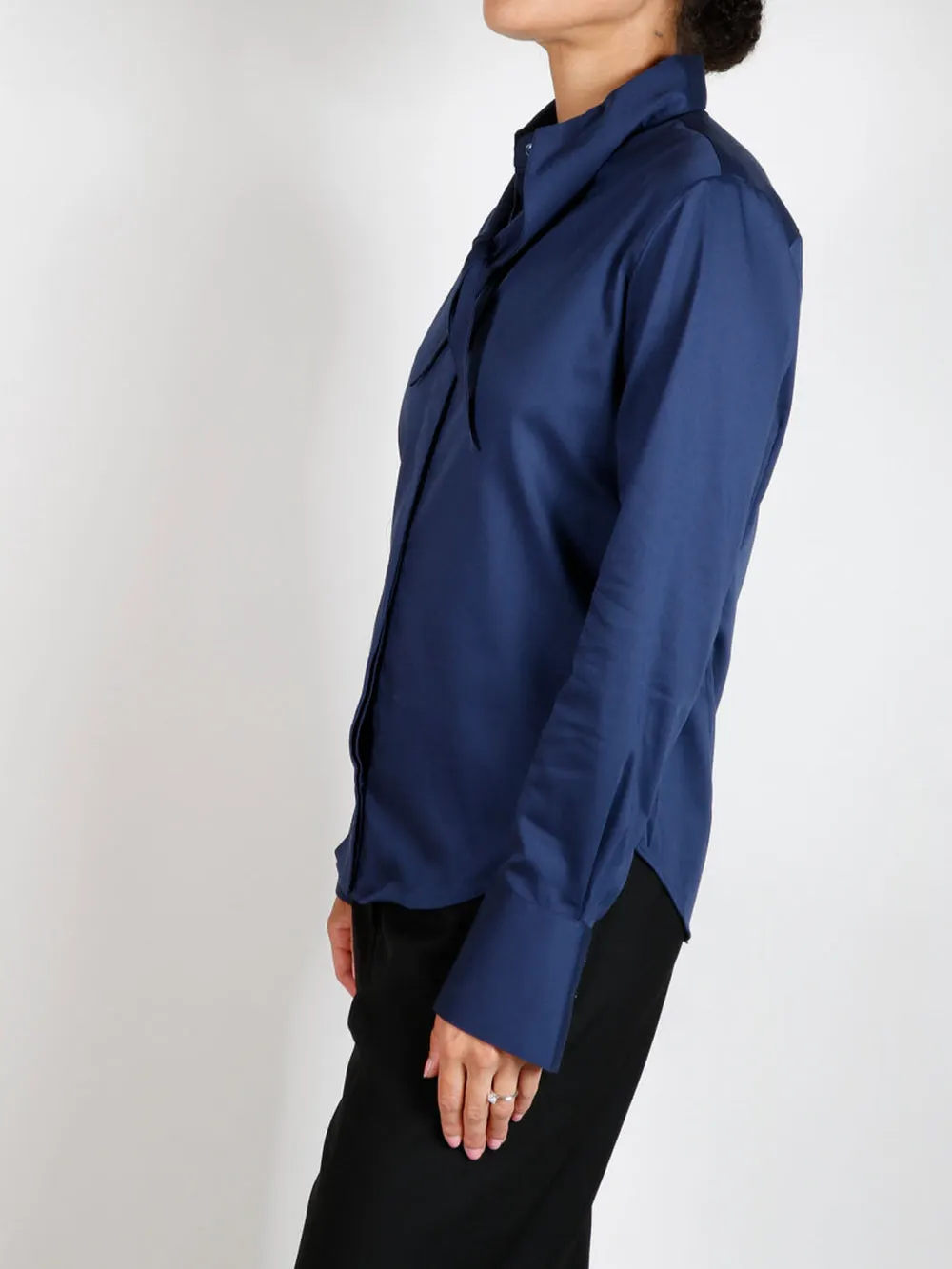 ELSA KNOT COLLAR SHIRT