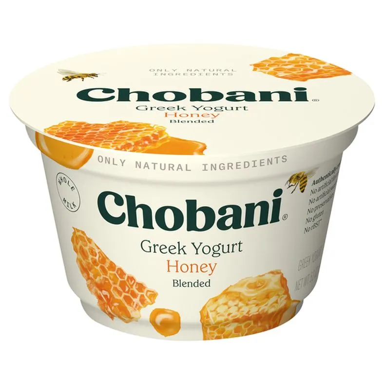 Chobani Blended Honey Greek Whole Milk Yogurt