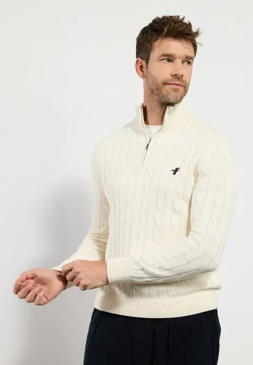 Pier One by Zalando Strikkegenser - off-white