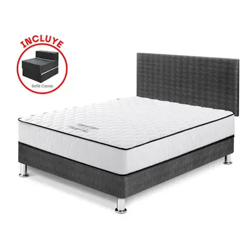 Dormitorio Amanecer 2 Plazas Americana + Sofá Cama