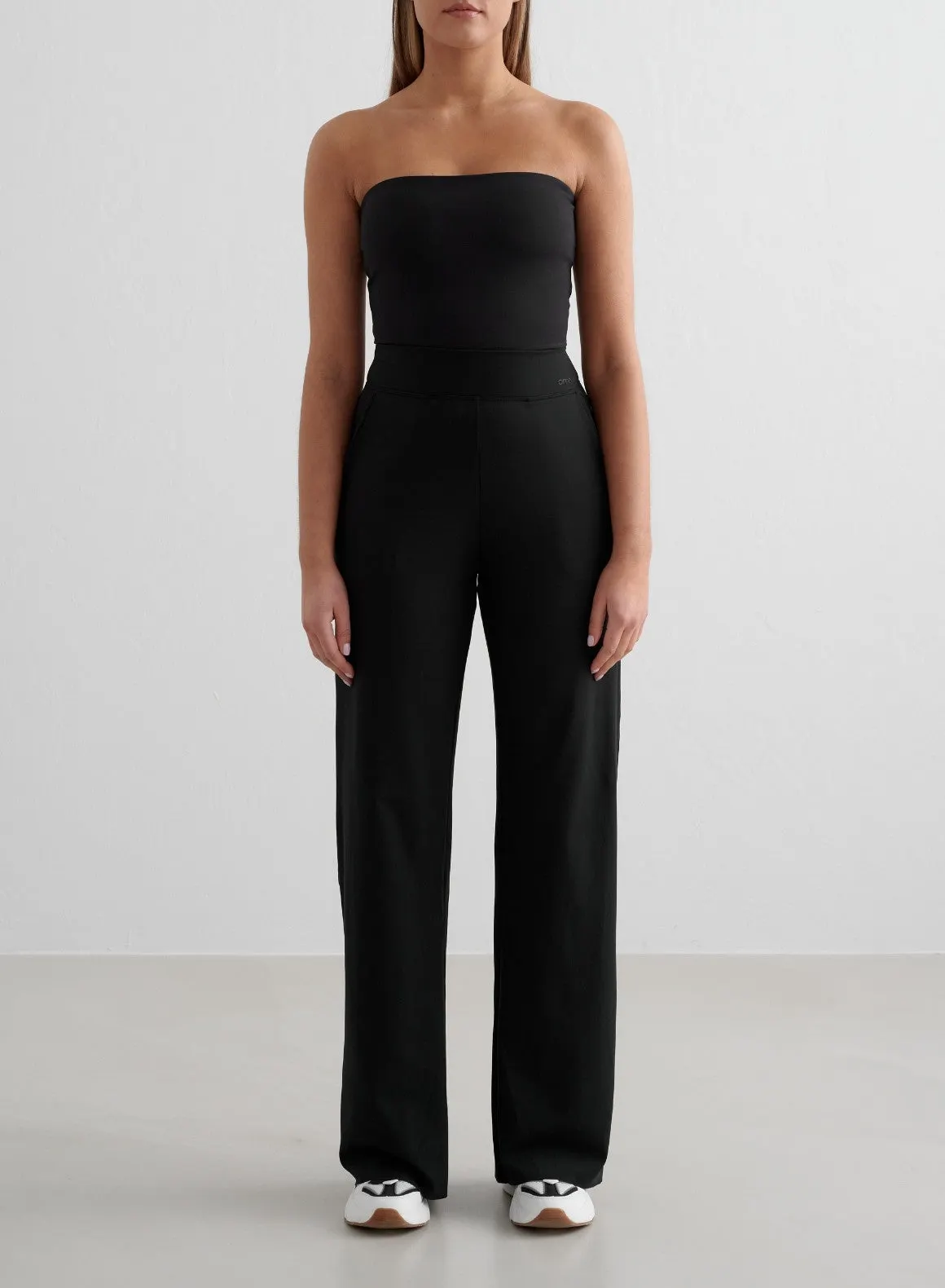 Black Sense Wide Pants