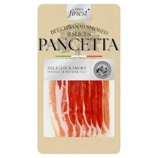 Tesco Finest Smoked Pancetta Slices 110G