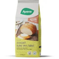 All-in broodmix wit vezelbrood 2.5 kg