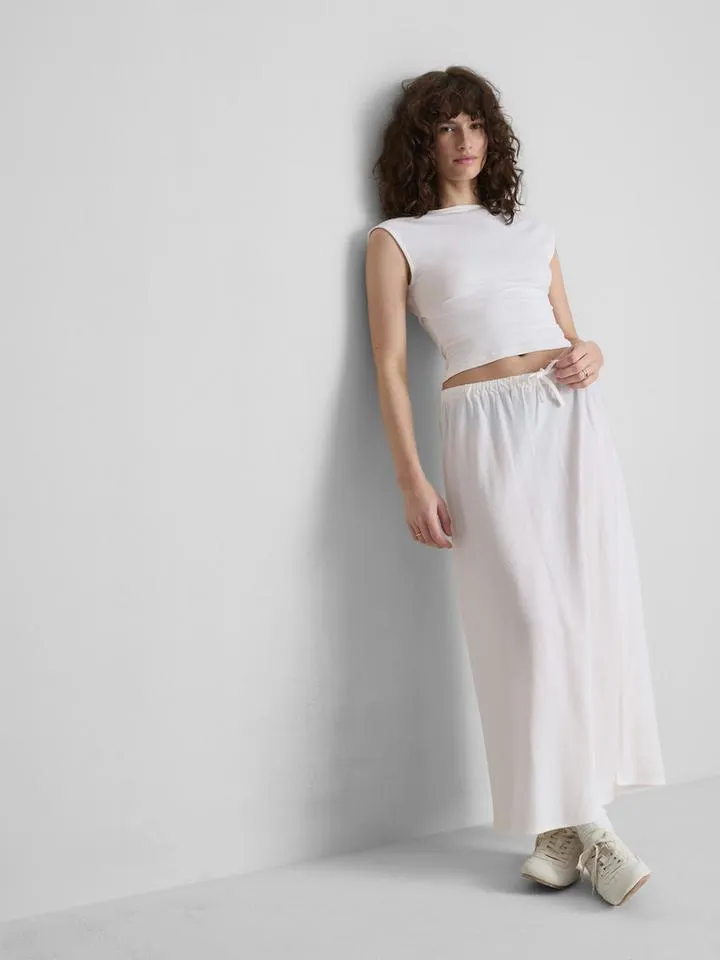 The Primark Scene | Jupe mi-longue en mélange de coton