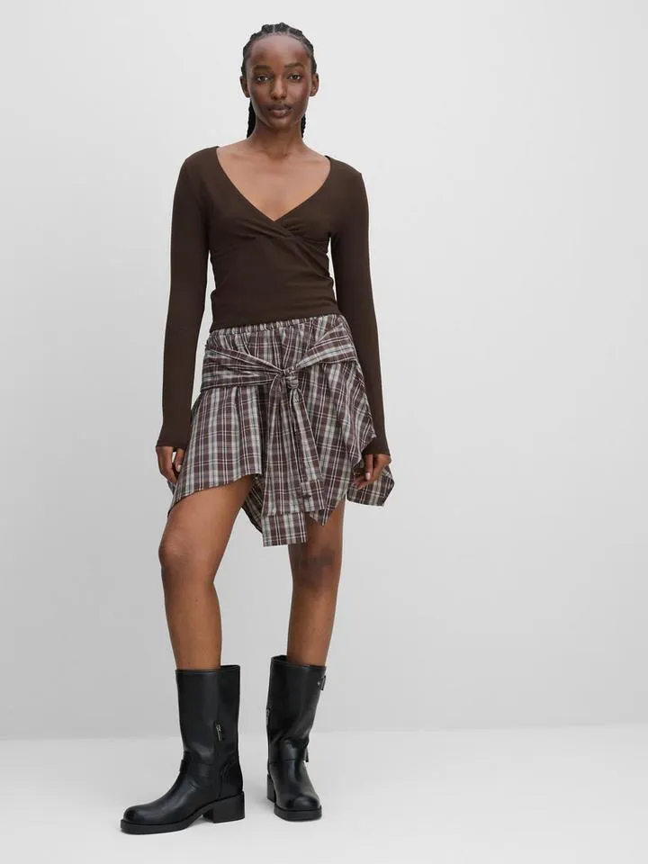 The Primark Scene | Maglia a portafoglio cotton-rich