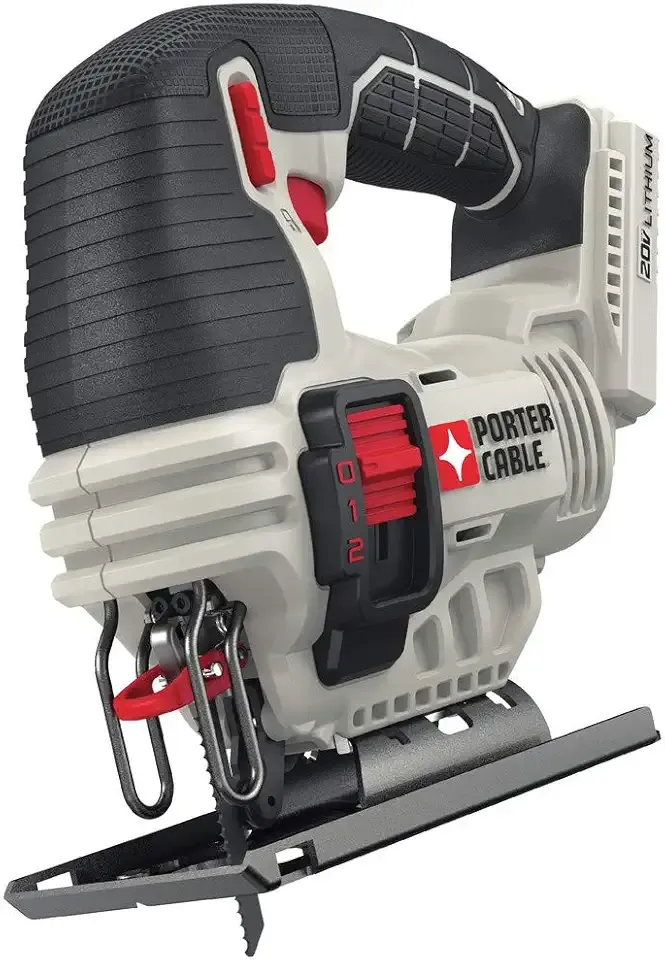 PORTER-CABLE 20V MAX Cordless Jigsaw, up to 2,500 SPM, Bare Tool Only (PCC650B)