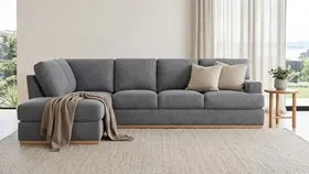 Corner chaise- left hand chaise