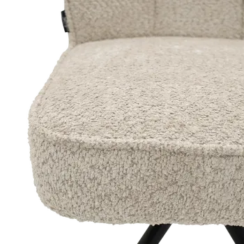Stoel BLAIR 180° Bouclé Beige