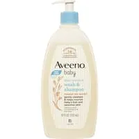 aveeno baby wash & shampoo 532mL