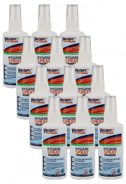 VibaSept Hygiene Spray desinfizierend 12 x 0,10 l