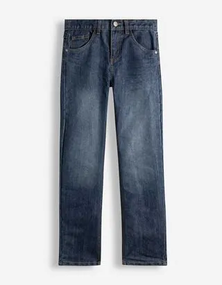 Jeans - Orlo regolabile - Blu scuro