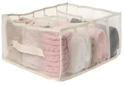 Skuffeavdeler Chloe 35x32x18 cm Beige