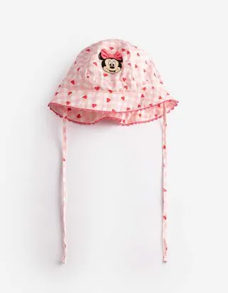 cappello a secchiello - Minnie - bianco