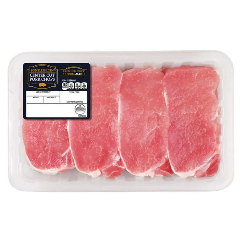 Boneless Center Cut Pork Chops