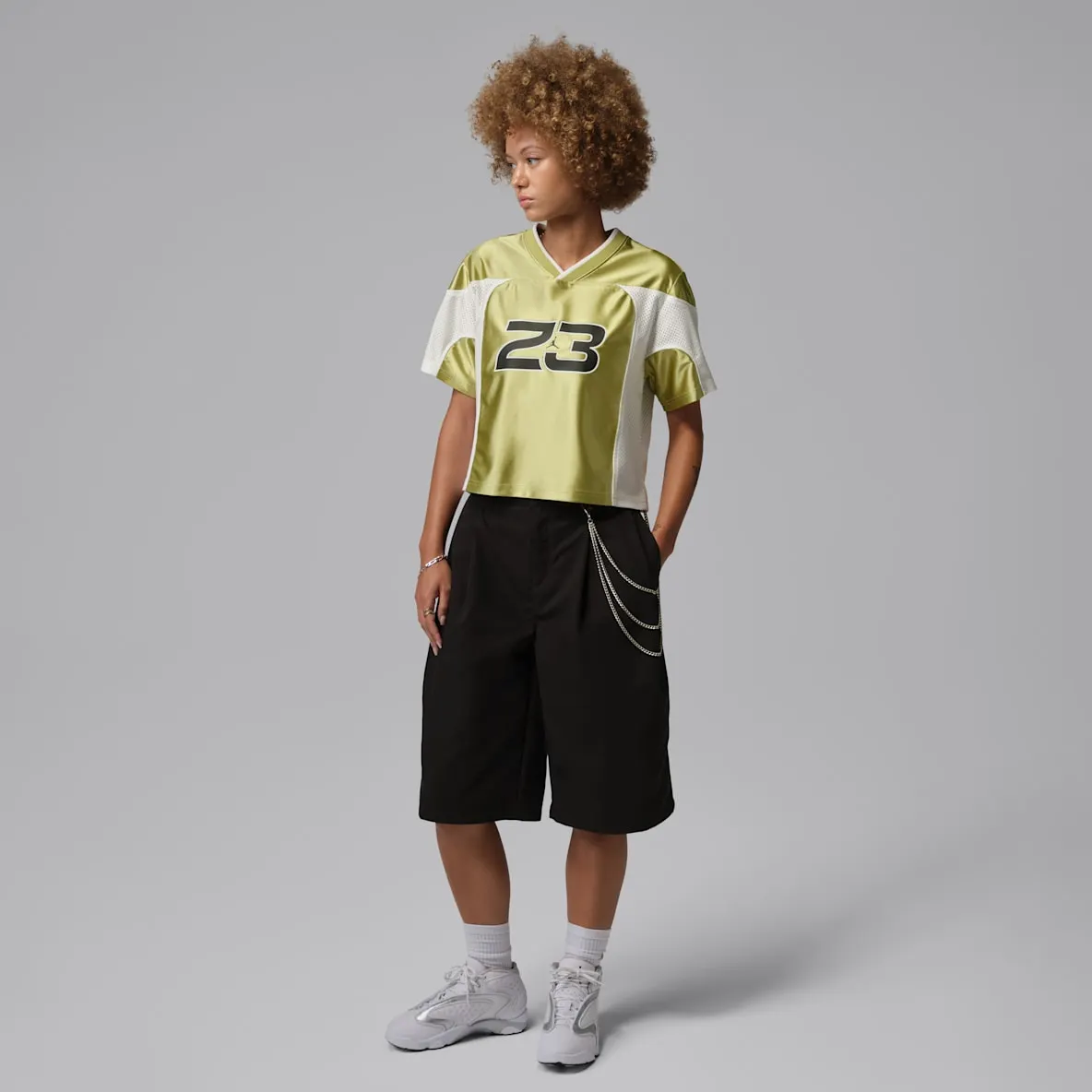 Stor Chino-shorts til dame