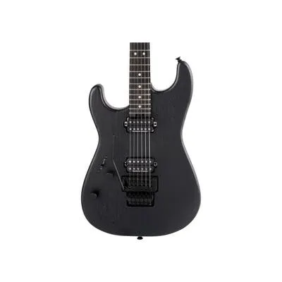CHARVEL PRO MOD SD1 HH LEFT HAND - SAN DIMAS STYLE 1 - BLACK SASSAFRAS - ELECTRIC GUITAR - FLOYD ROSE