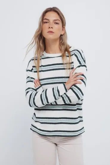 Jersey chenilla doble raya