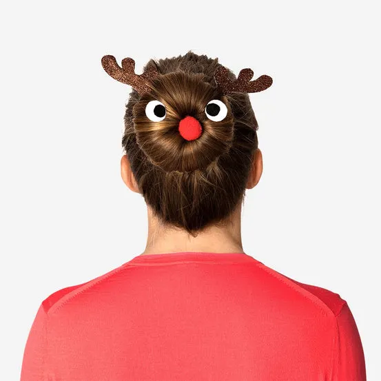 DIY Jul reinsdyrhårsett