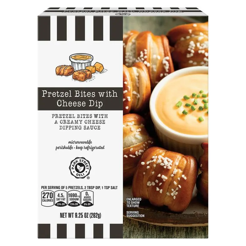 Park Street Deli Pretzel Bites with Cheese Dip