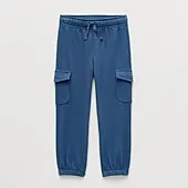 Okie Dokie Toddler & Little Boys Cinched Regular Fit French Terry Pull-On Pant