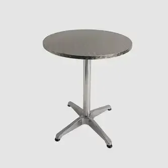 Outdoor Creations Alto Aluminium Adjustable Table Silver