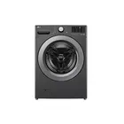 5.0 CuFt Mega Capacity Front Load Middle Black Washer