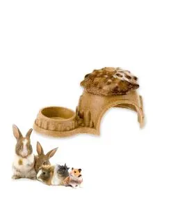Ferplast Veggie Bites Hut - Knaagdiersnack - 19x10x9.5 cm