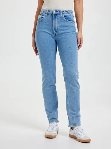 Calvin Klein High Rise Slim In Coastal Blue